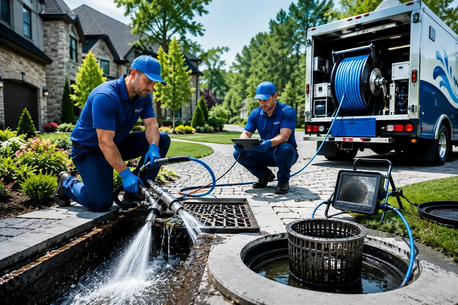 Local outdoor drain cleaning professionals in Crabtree, PA